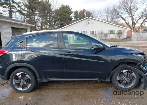 2018 Honda Hr-V Ex-L из США, поврежденный, VIN 3CZRU6H75JM704882